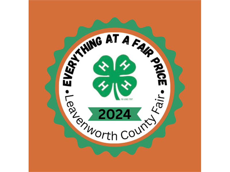 Logo for 2024 Leavenworth County Fair