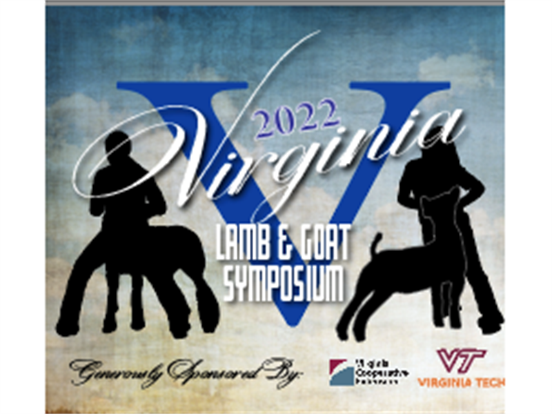Logo for 2024 VA Lamb & Goat Symposium